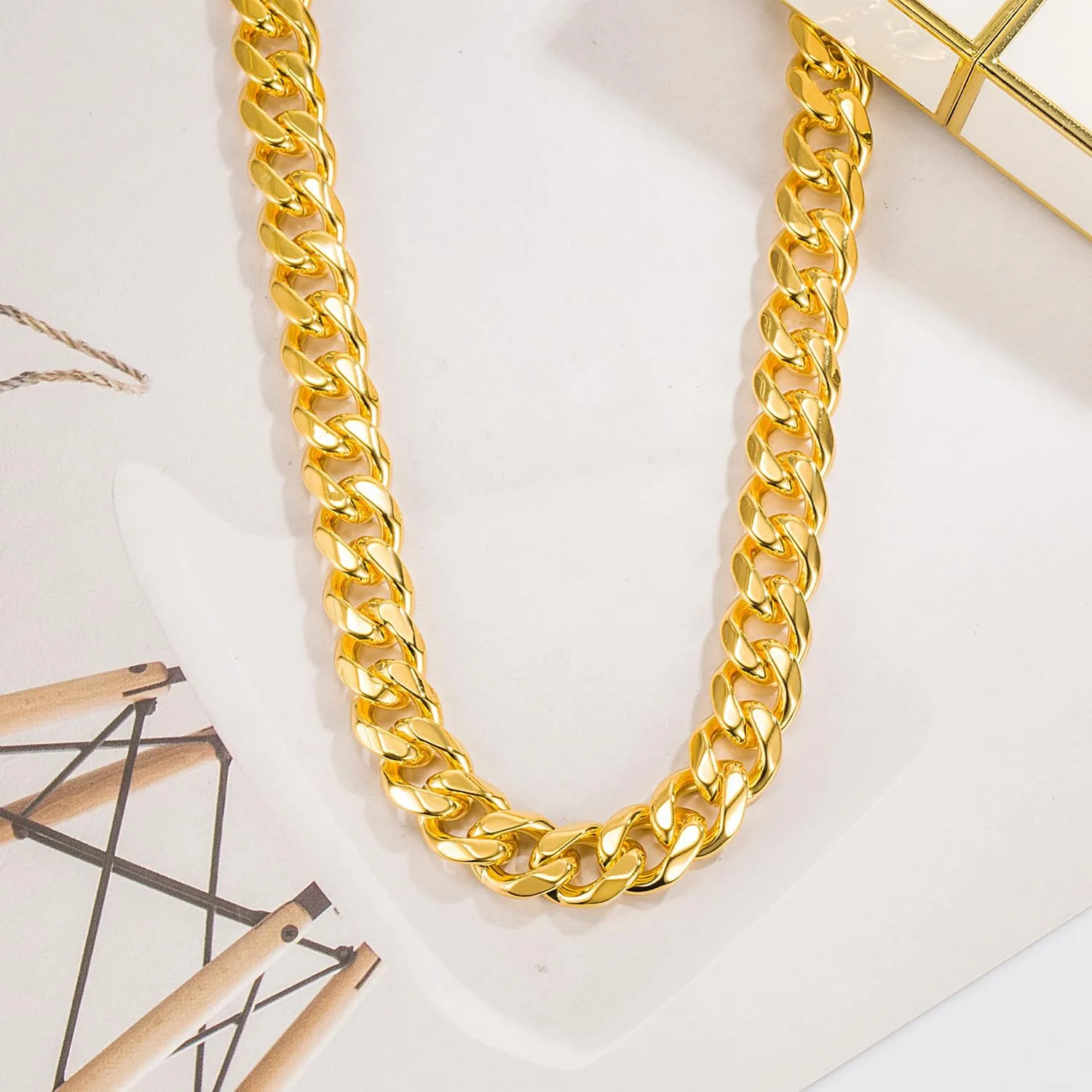 Link Chain 18 "20" 22 "24" 26" 28 "30 "Man Women Jewelry Gift Men Italian colleague oak 925 Sterling Silver Necklace 8-10-12MM Solid Miami Cuban 