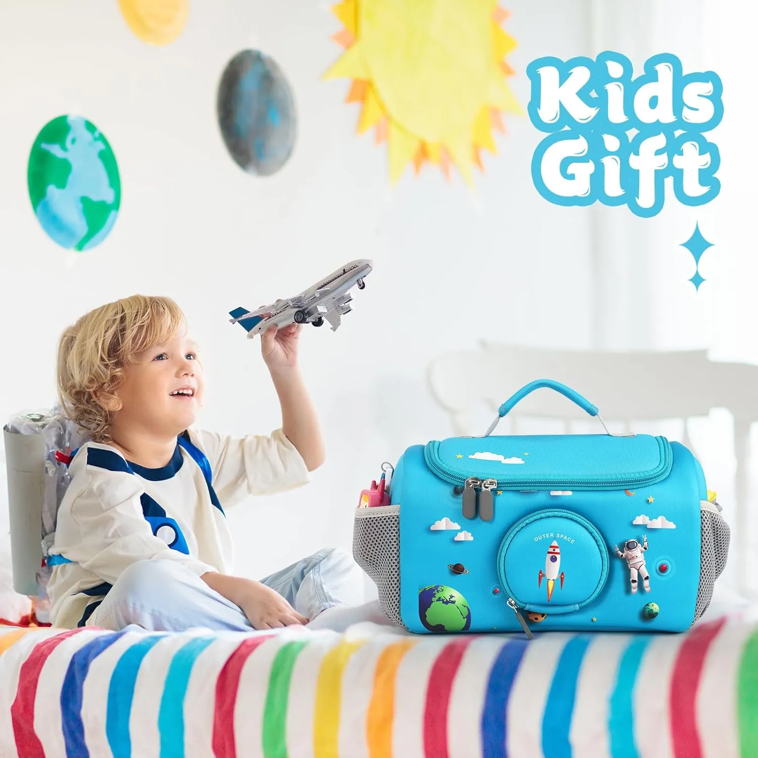 Little Tikes for Story Dream Machine Books Starter Set, Storage Carrier Bag for Little Tikes for Storytime Audio Play Real for Littles Character division endowment Collection (Blue) Carrying Case Compatible with 