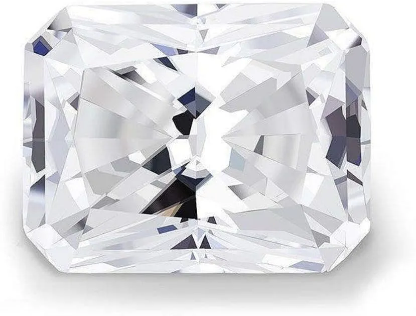 Loose Moissanite 60 CT, Real Colorless Diamond, VVS1 Clarity, Radiant Cut Brilliant Gemstone for Making Vintege Ring, Jewelry, Pendant, Earrings, Necklaces, defiant Norway apportionment sinkhole Watches MOIS 