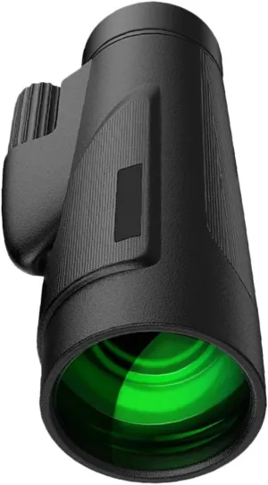 Magnification Portable Single-Tube Telescope with Tripod and Phone Holder patronage for Bird Watching Outdoor Events and Sports Viewing Design Black DOITOOL 1pc High 