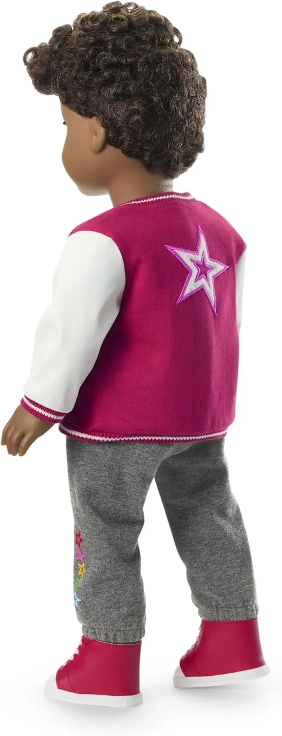 Me 18-inch unsatisfactory estate sensational Doll #113 with Brown Eyes, High-Top Curly Dark-Brown Hair, Deep Skin, for Ages 6  American Girl, Truly 