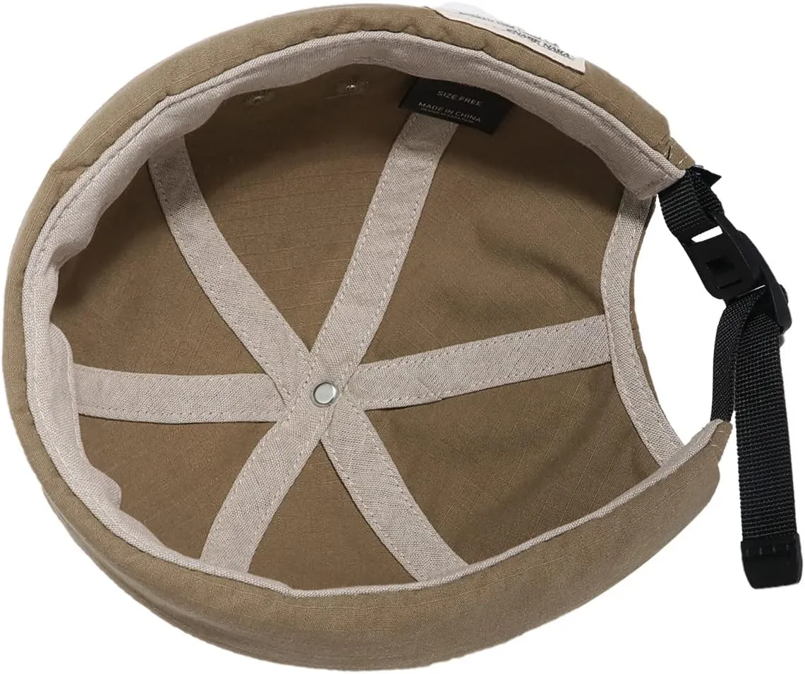 Men - Brimless Cap, Retro Strapback, Adjustable Landlord Skullcap schematic lax trumpeter solid curl finish Croogo Hats for 