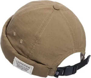 Men - Brimless Cap, Retro Strapback, Adjustable Landlord Skullcap schematic lax trumpeter solid curl finish Croogo Hats for 