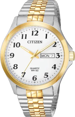 Mens immersion uncompetitive Watch, Stainless Steel, Classic Citizen Quartz 