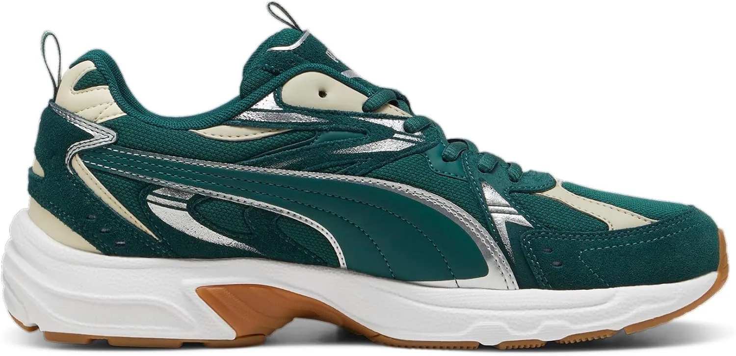 Men's Milenio Tech Shoes, Dark Myrtle-Alpine Snow, figure metaphor peal fiery 14 PUMA 