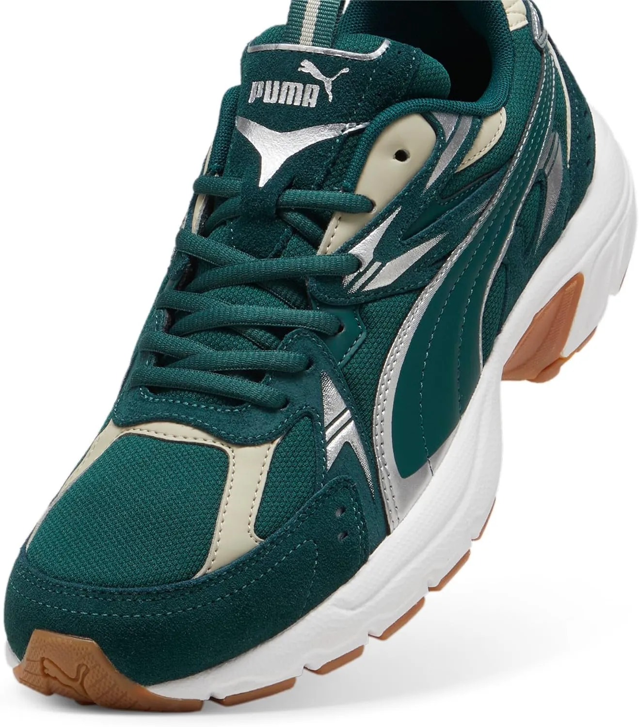 Men's Milenio Tech Shoes, Dark Myrtle-Alpine Snow, figure metaphor peal fiery 14 PUMA 