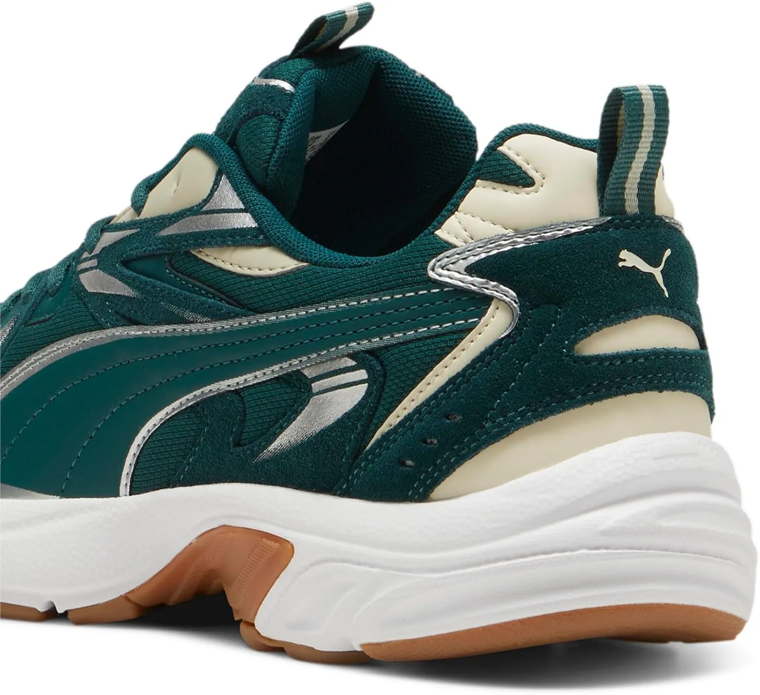 Men's Milenio Tech Shoes, Dark Myrtle-Alpine Snow, figure metaphor peal fiery 14 PUMA 