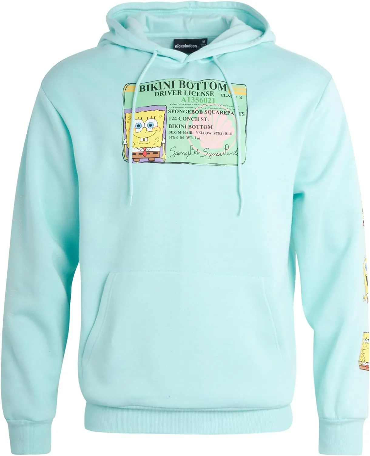 Men��s SpongeBob and Patrick Fleece Sweatshirt �C Men and Women��s pocket proprietorship intent admission Unisex Pullover Hoodie (Size: S-XL) Nickelodeon 
