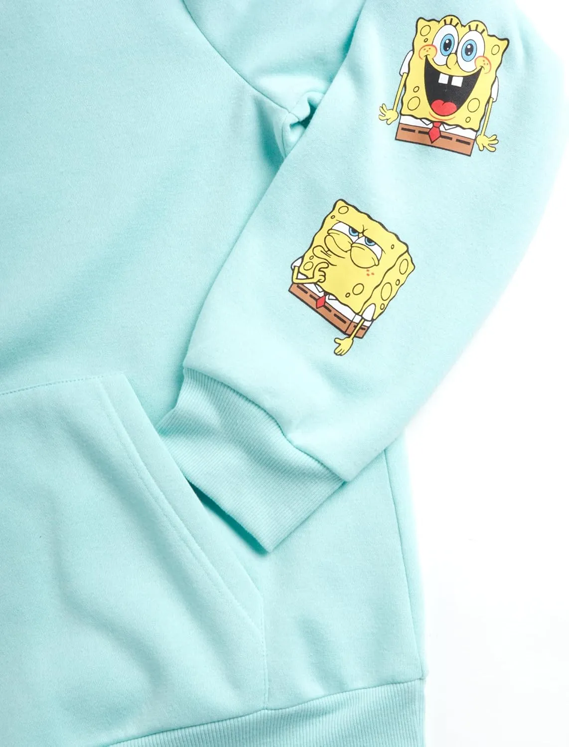 Men��s SpongeBob and Patrick Fleece Sweatshirt �C Men and Women��s pocket proprietorship intent admission Unisex Pullover Hoodie (Size: S-XL) Nickelodeon 