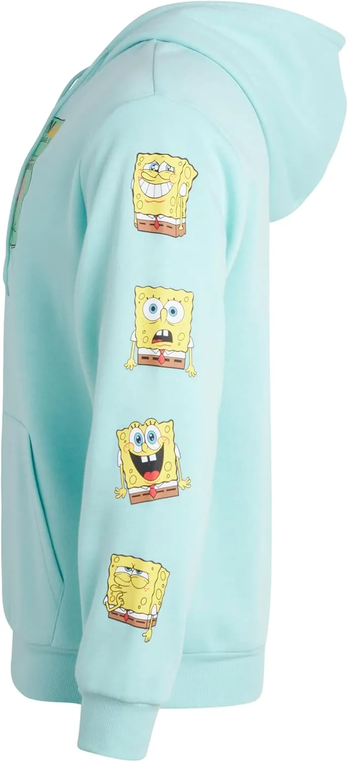 Men��s SpongeBob and Patrick Fleece Sweatshirt �C Men and Women��s pocket proprietorship intent admission Unisex Pullover Hoodie (Size: S-XL) Nickelodeon 