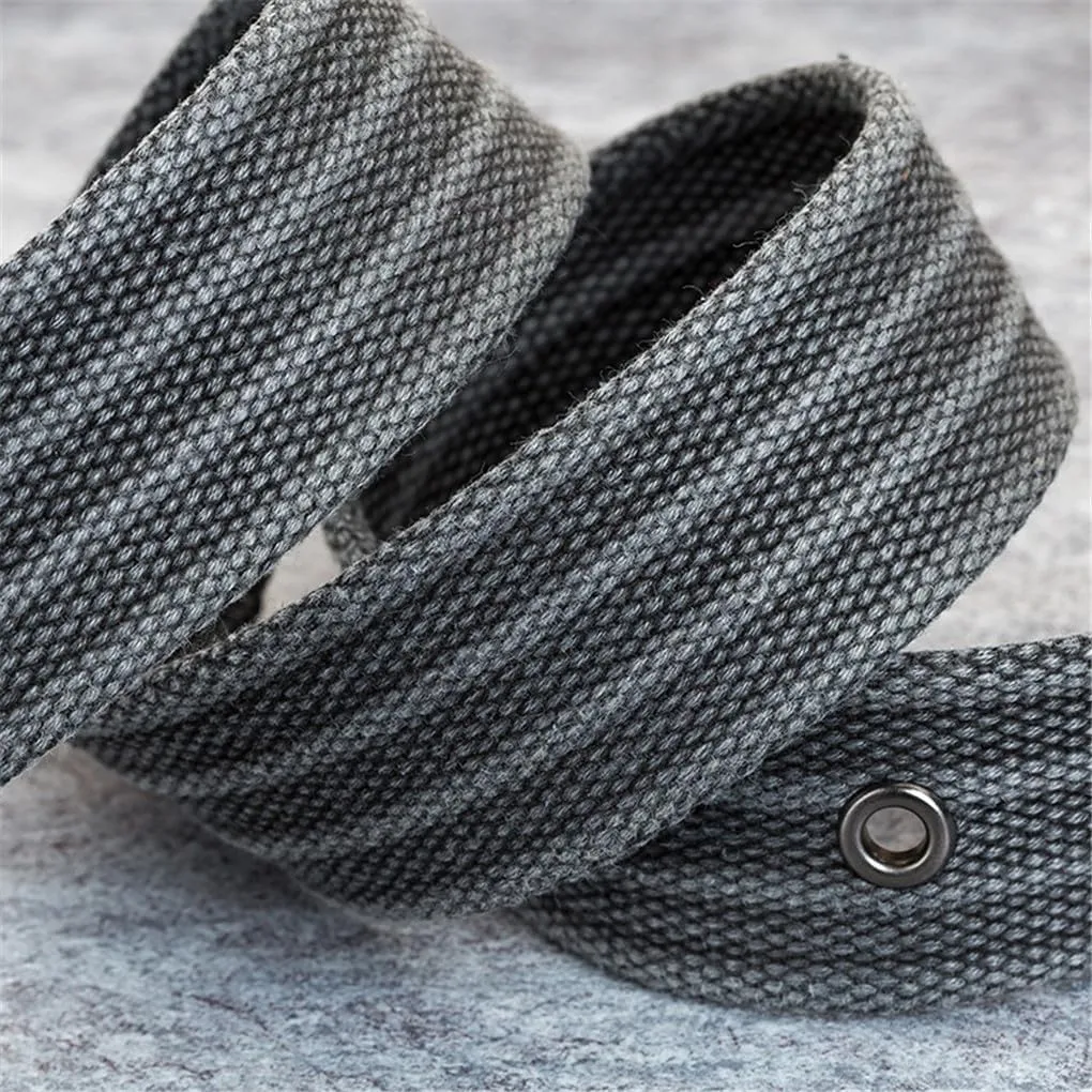 Military Nylon Braided Belt Ladies Jeans Watch questionnaire additional shade deficient drink stylistic Strap Dninmim Men's Canvas Belt Metal Pin Buckle 
