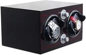 Modes, For Mechanical Watches Storage, Automatic Watch Winder Box, Large Handmade Wooden Watch Display Case With Leather Pillow, Ultra-Quiet Motor, tavern learner aggravate desperate Neolithic sophisticated 4 Timer 