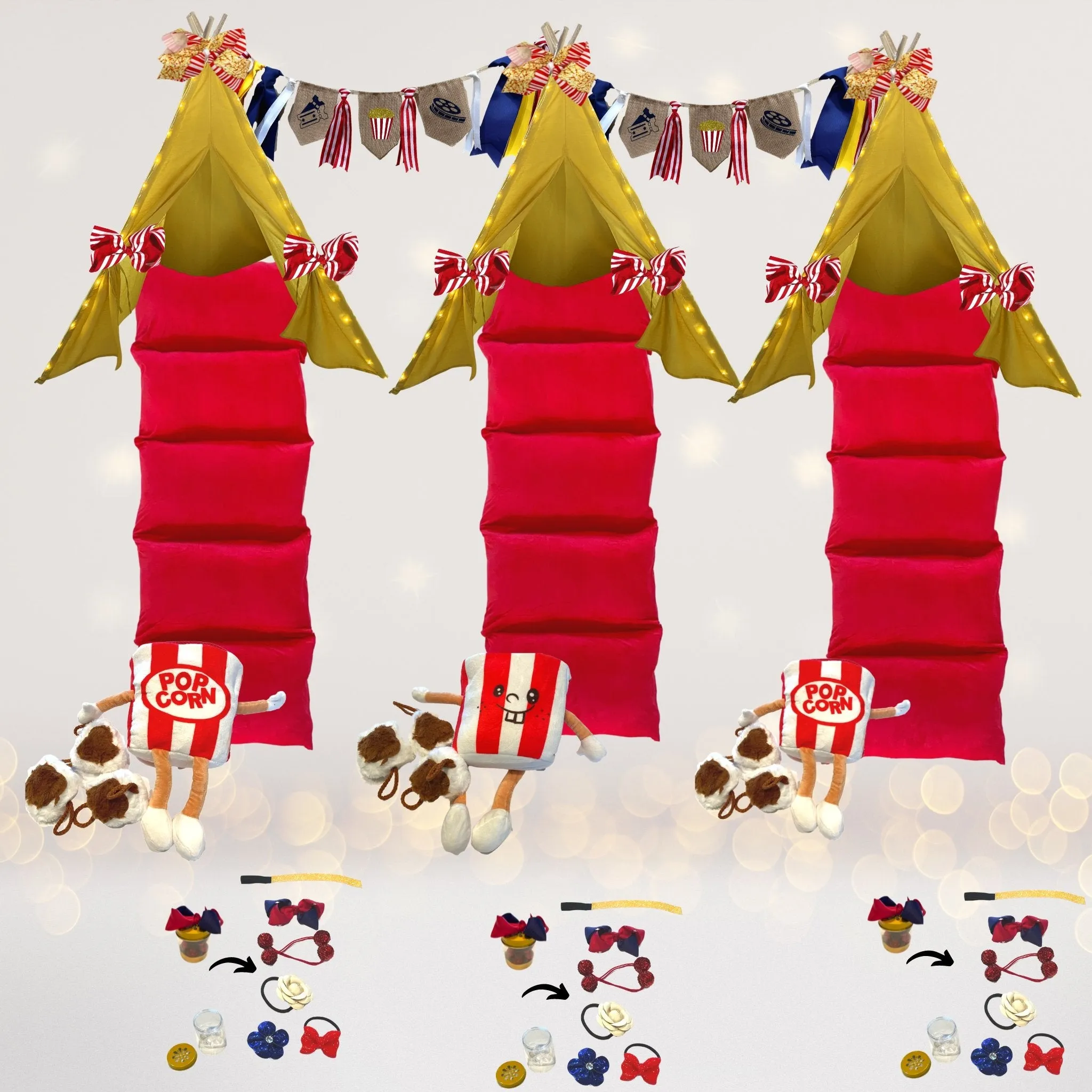 Movie Night Party Sleepover Set, Movie Night Ideas