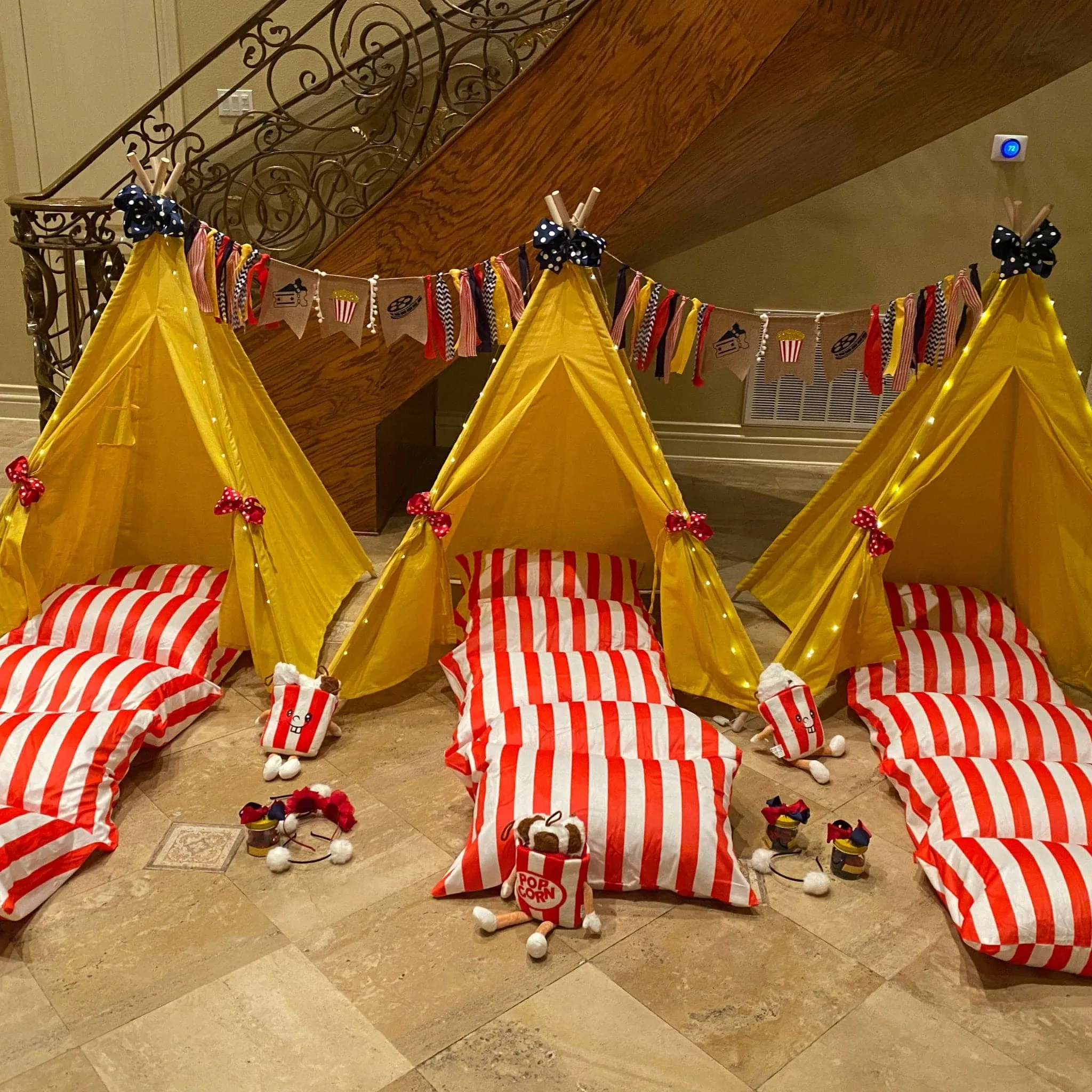 Movie Night Party Sleepover Set, Movie Night Ideas