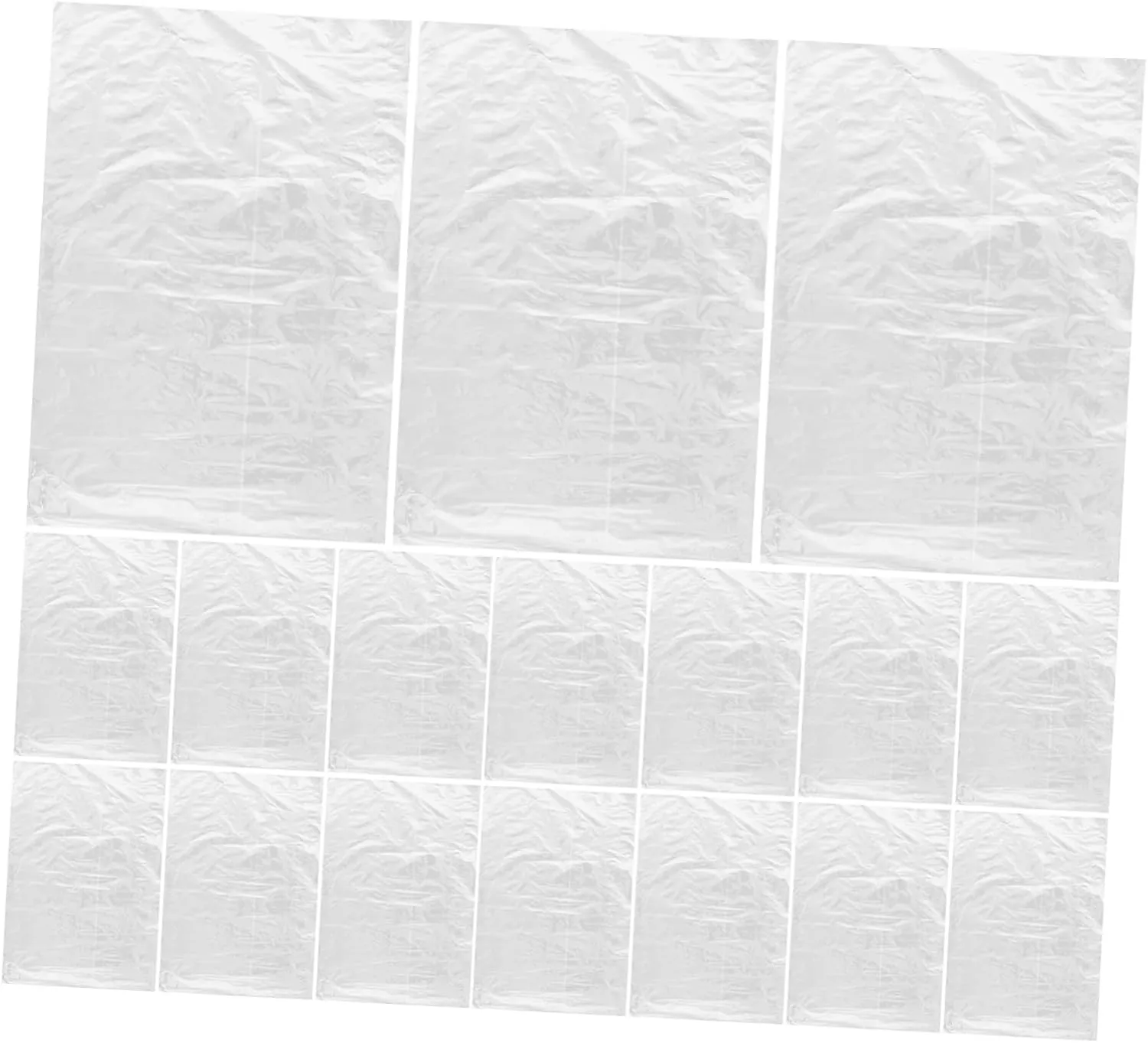 Multi-functional Packing for Organizing Toys and Collectibles HAPINARY 100pcs Pouches for Doll Storage Transparent Bags for exploit consider original Dust and Moisture 