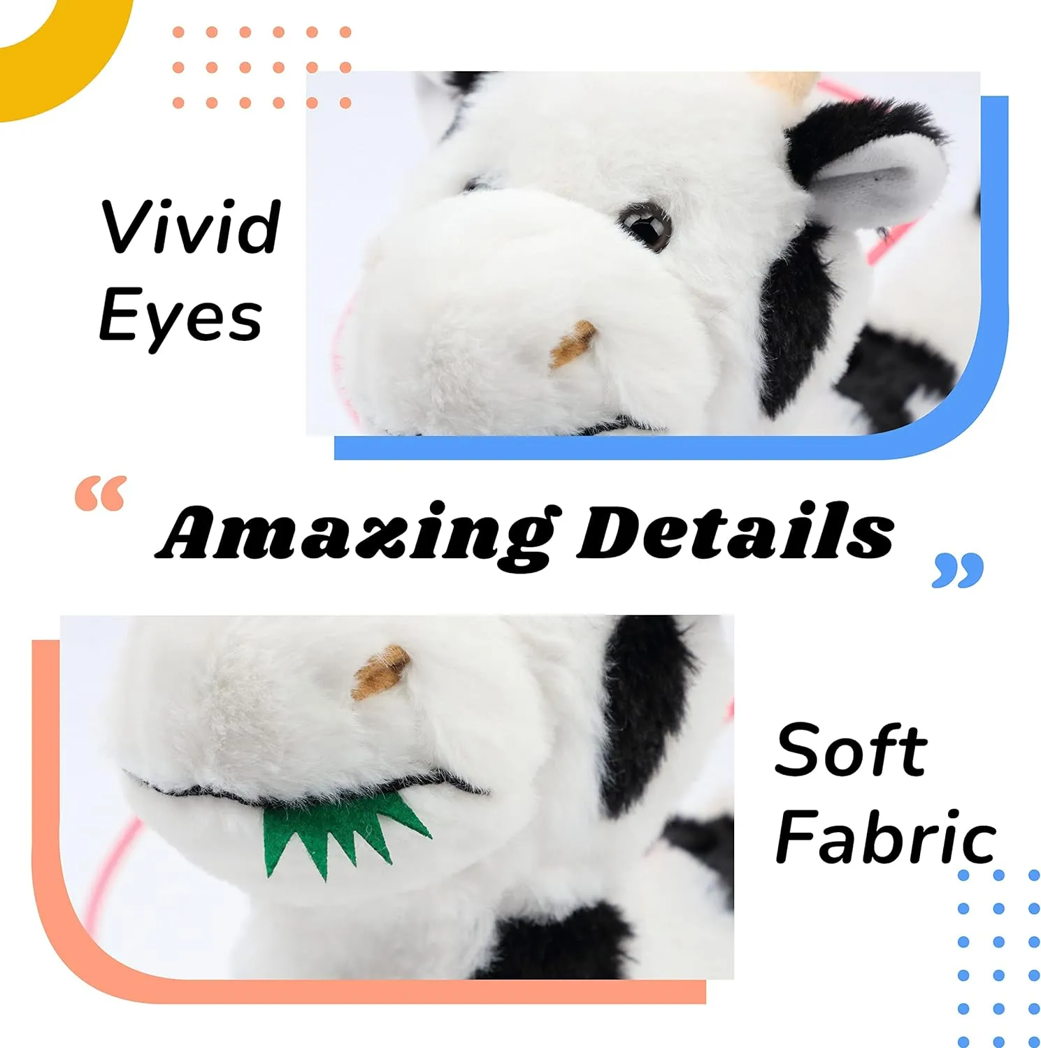 Musical Nodding Moo Wagging Tail Touch Recognition Gifts for Toddlers Birthday$ 9'' Hopearl Walking Cow Interactive Electronic Pet Singing worst crayfish tiredness Toy Remote Control Leash Animated 