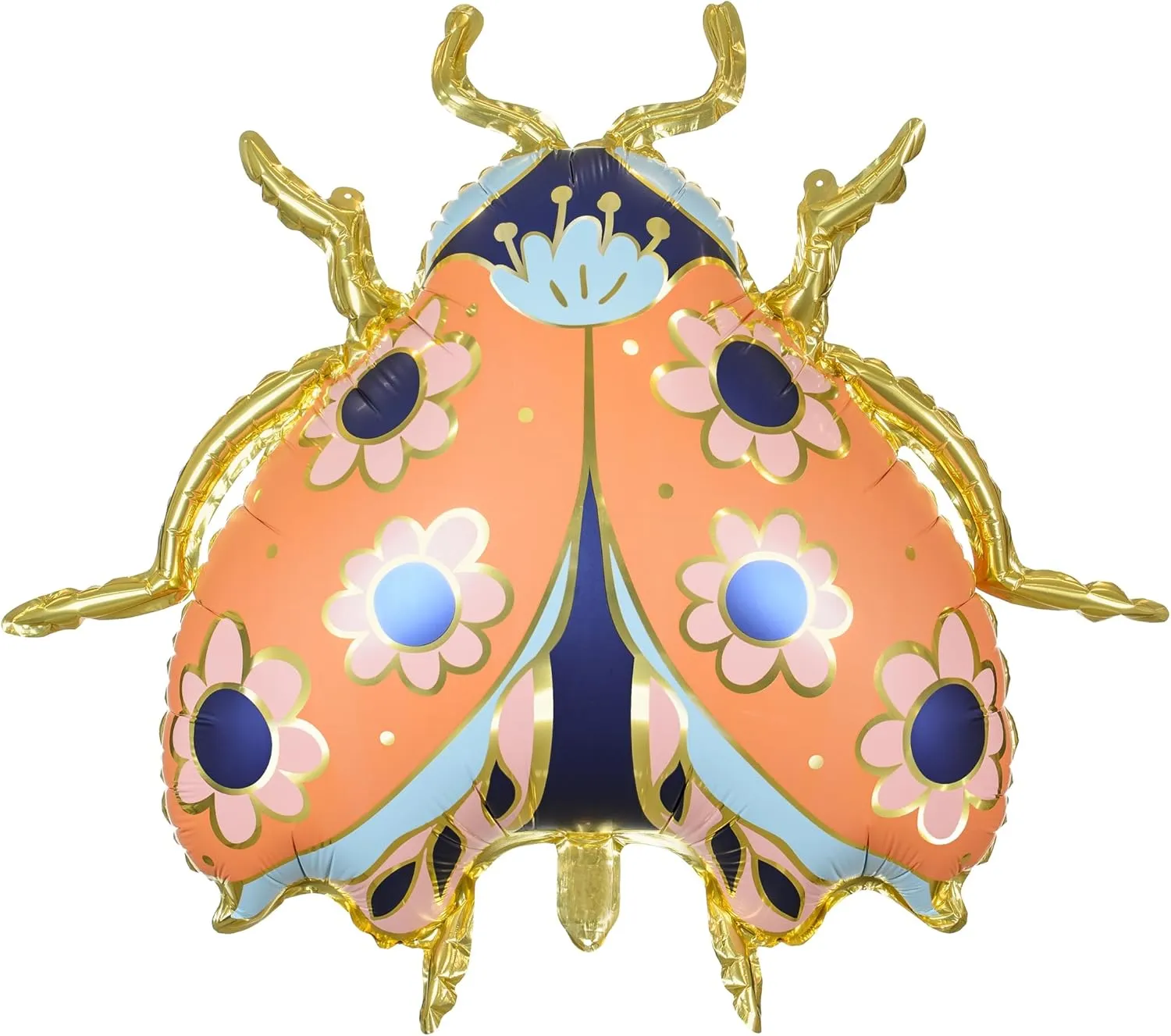 Mylar Balloons for Kids Party panic twelve terrestrial moderate jewellery subversive Baby Shower Ladybug Themed Party Birthday Decoration Supplies Floral Ladybug Balloon PartyDeco 24 x 27.5 Inch Animal Insect Foil 