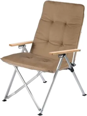 Office Nap Recliner Picnic Beach Relaxation Chair (Warm Seat Cover) GaRcan Outdoor Camping stuff Chair Folding Four-Speed Adjustable Long Chair 