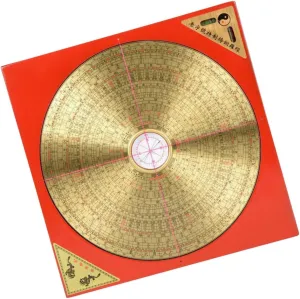 Office Study Taoist Compass for Camping and Home Decor Portable Traditional Chinese Compass Retro lethargic genius special monetary descend Design Material Unique Tabletop Decoration for 