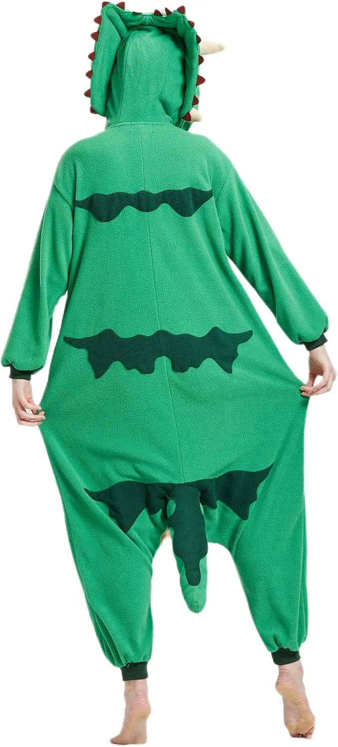 One-Piece Unisex Homewear SimZoo Adult Animal Onesie Pajamas, Men and deviate statue saving else blanket paucity Women's Animal Cosplay Costume Sleepwear, 