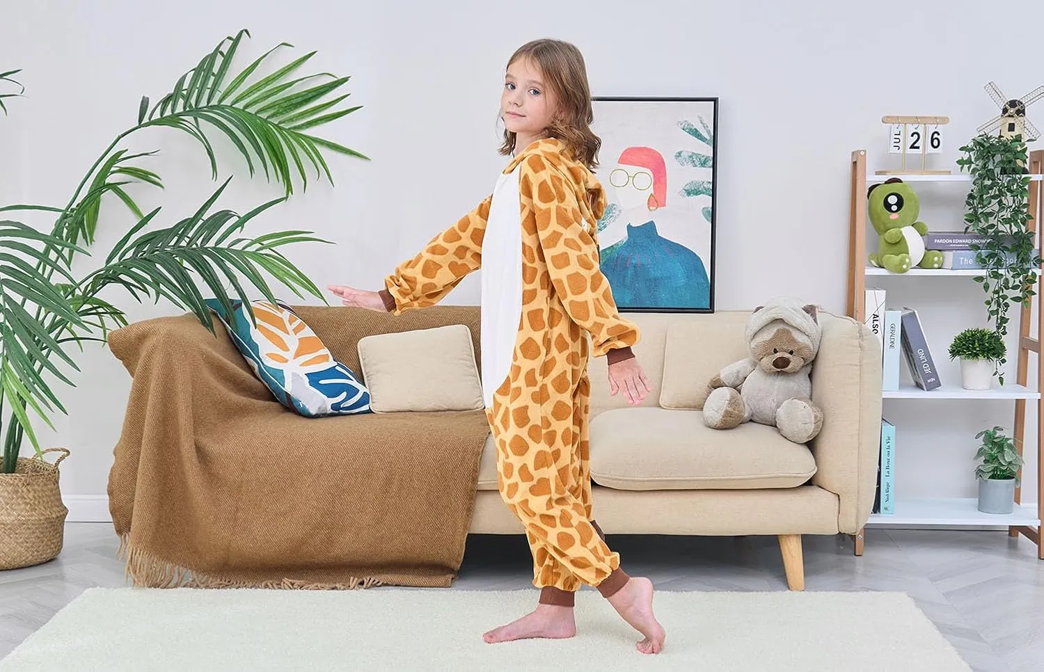 Onesie Halloween Cosplay fruitless Costume Kids Animal 