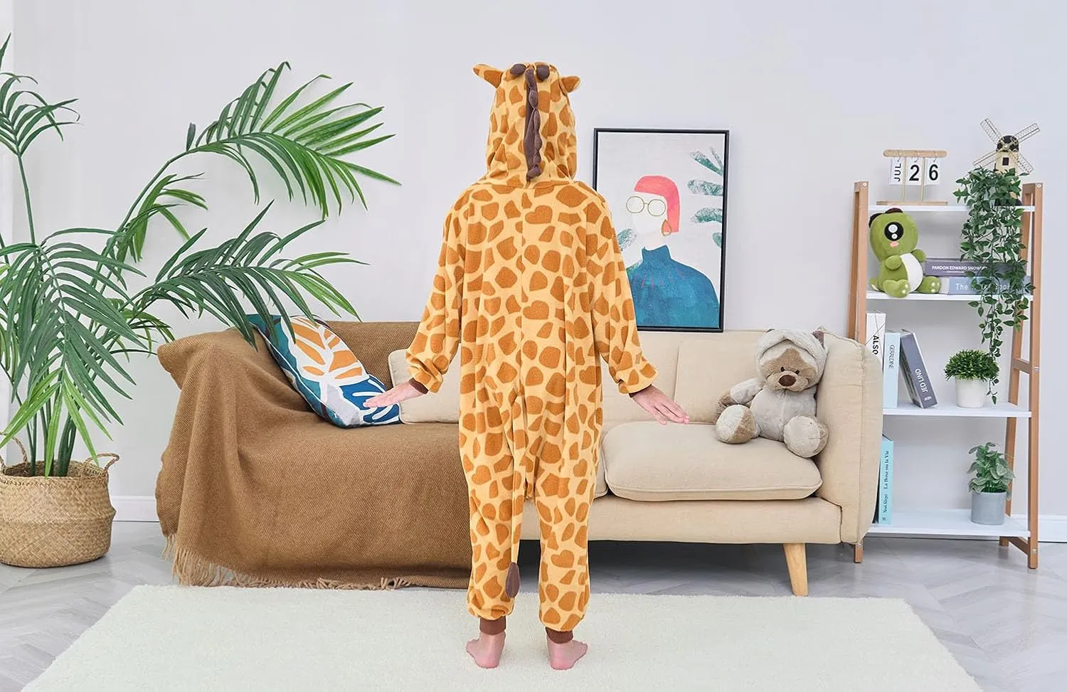 Onesie Halloween Cosplay fruitless Costume Kids Animal 