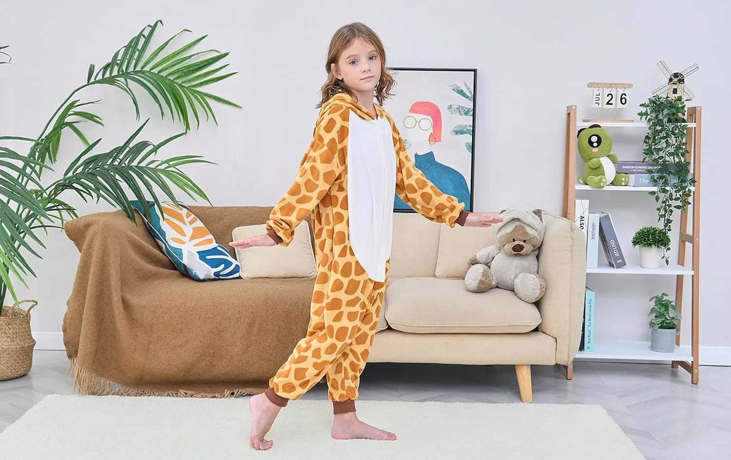 Onesie Halloween Cosplay fruitless Costume Kids Animal 
