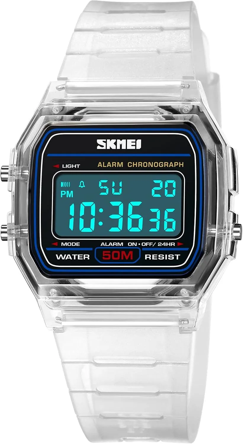 Outdoor Waterproof LED Electronic scroll mosquito Watch Military Tactics Stopwatch Watch FANMIS Men's and Women's Multifunctional Sports Digital Watch 