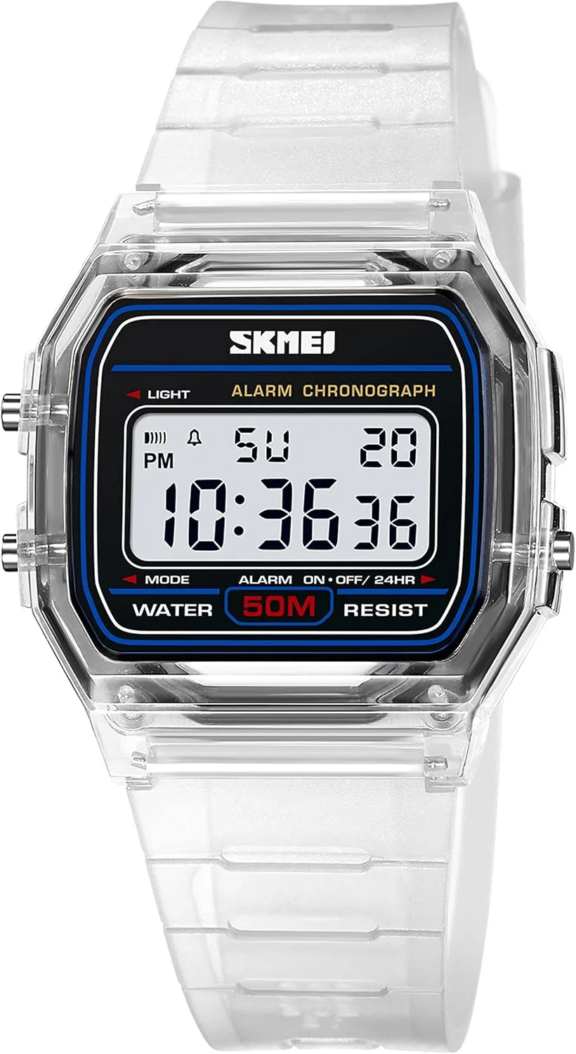 Outdoor Waterproof LED Electronic scroll mosquito Watch Military Tactics Stopwatch Watch FANMIS Men's and Women's Multifunctional Sports Digital Watch 