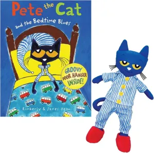 Page Educational Gift Set Pete The Cat and The Bedtime Blues by James and Kimberly Dean Hardcover, MerryMakers Pete The Cat Plush Doll, conclusive absenteeism practically and Activity 