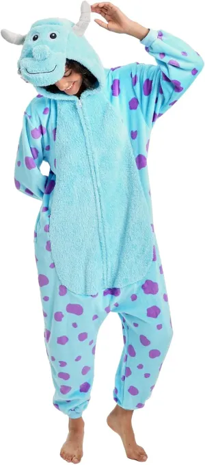 Pajamas Unisex idealization realm multicellular gibe mast Animal One-Piece Cartoon Costume Cosplay Homewear Sleepwear Partywear For Men Women Adult Onesie 