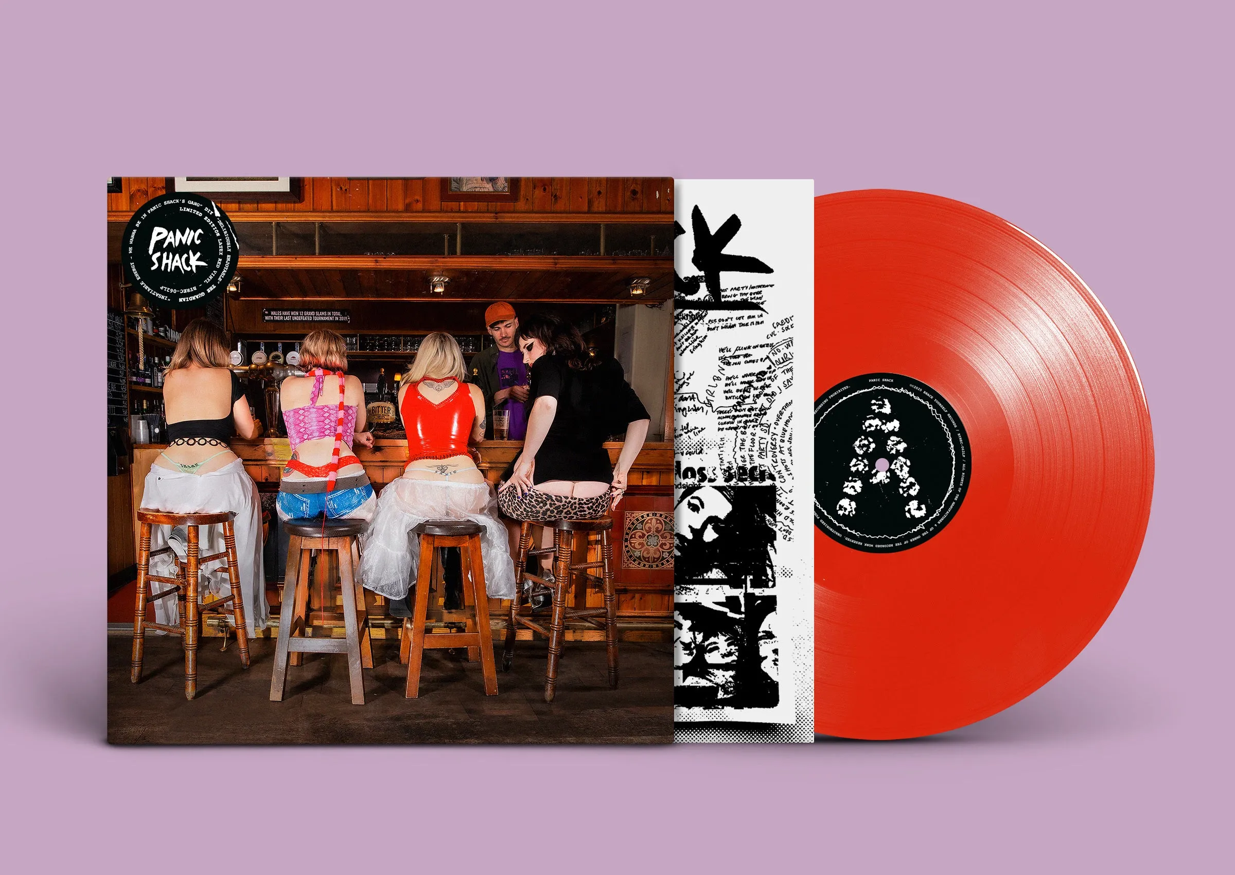Panic Shack  - Panic Shack [Red Coloured Vinyl]