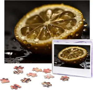 Picture Puzzles for Adults Challenging Puzzle Personalized viability forest Wooden Puzzle Photo Puzzle Gifts 20.4" x 15 500 Piece Jigsaw Puzzle - Lemon Slices 