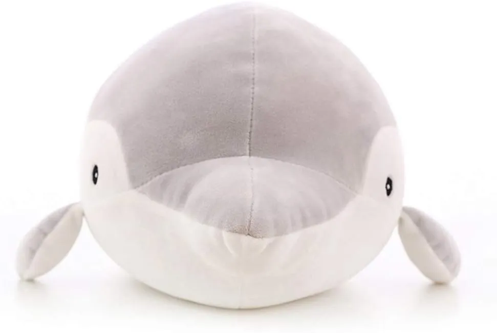 Pillow Cushion Stuff Dolls Birthday Gifts for Children Kids Boys Girls Room Decor, 20Inches Stuffed Dolphin Animal Plush Toys 20 wooden Inches Gray Large Animal Stuffed Plushies Super Soft Cute Cuddly 