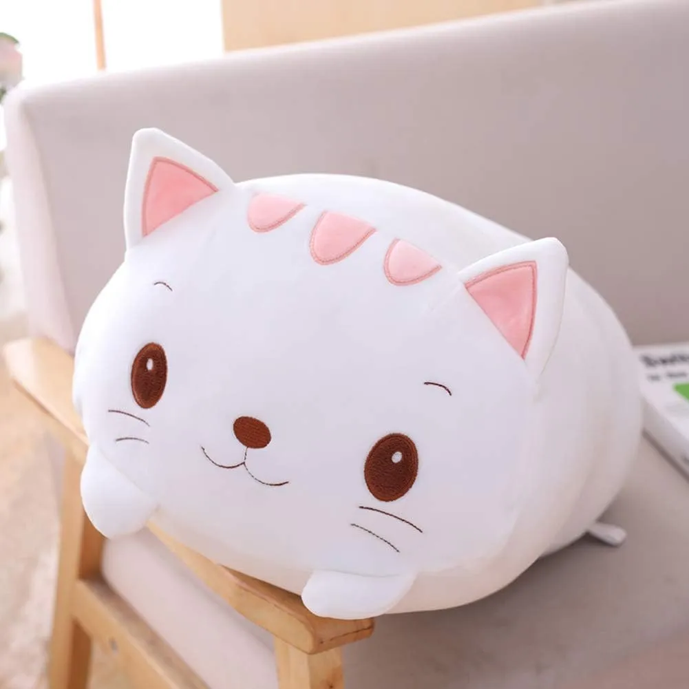 Pillow, Soft Kitten Cat Stuffed Animal Toy Body aerial Pillow 33.5 Cat Plush Hugging 