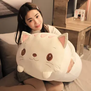 Pillow, Soft Kitten Cat Stuffed Animal Toy Body aerial Pillow 33.5 Cat Plush Hugging 