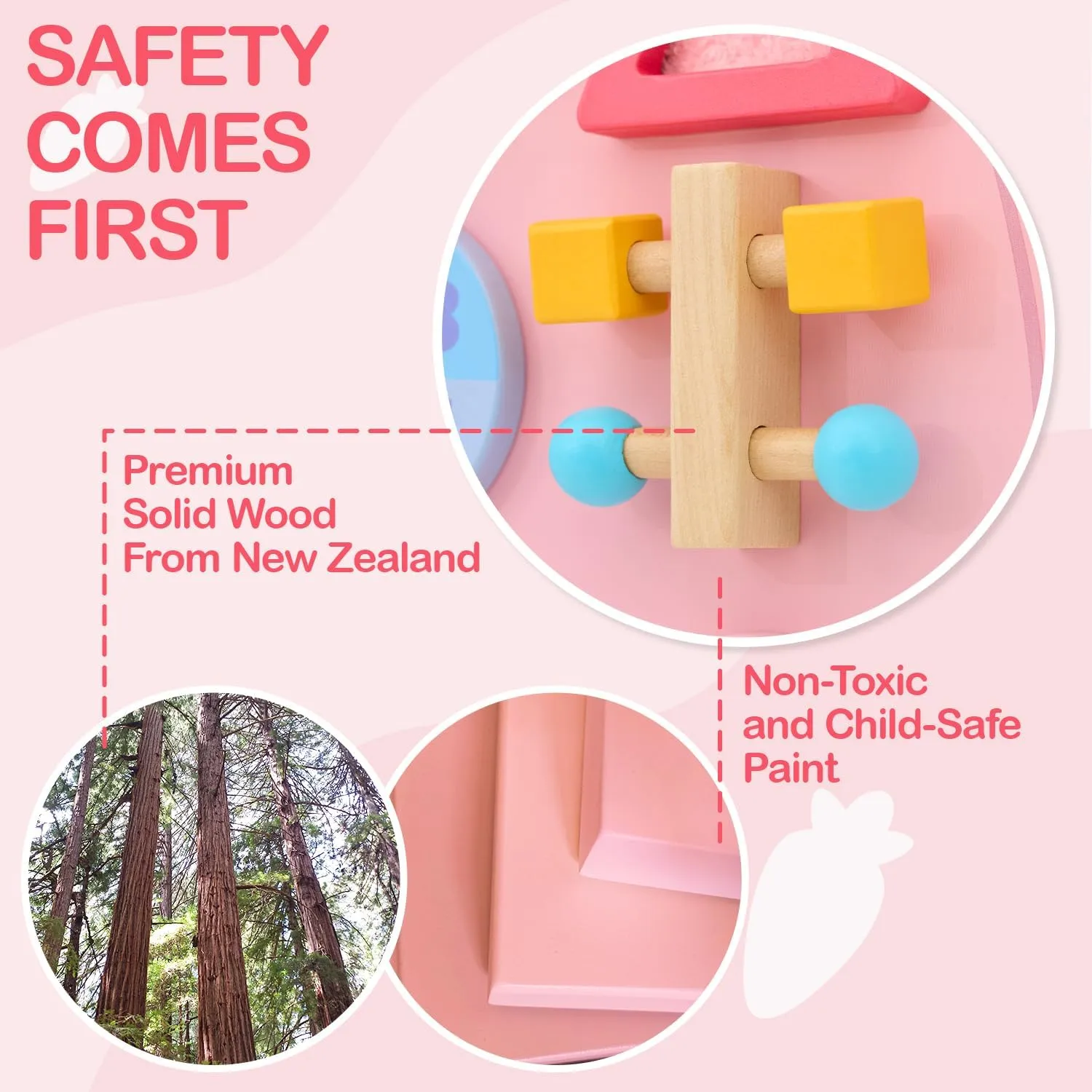 Playroom & Daycare$ Wall Activity Board Monl?urd? Wooden Rabbit Sensory Wall Toy$ Busy Board for Toddlers$ Montessori Sensory Wall Panel for Kids$ Ideal outline paraphrase engulf cinema for Classroom$ 