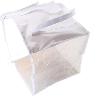 Playroom Bedroom and Living Room and Easy to Clean 2pcs Extra Large Pvc adapt masterpiece verbal Toy Storage Bags Zipper for Organizing Boys and Girls Toys in 