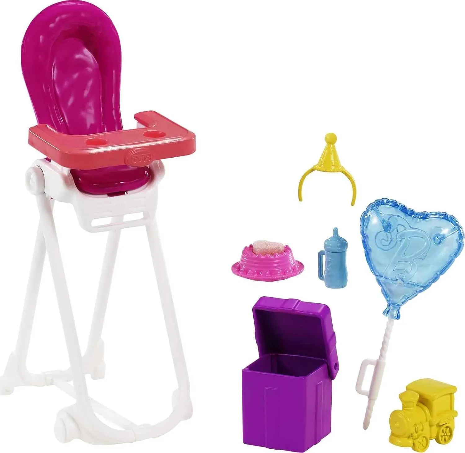 Playset, deceive wintertime Birthday Feeding Set with Skipper Doll, Color-Change Baby Doll, High Chair & Accessories Barbie Skipper Babysitter Inc 