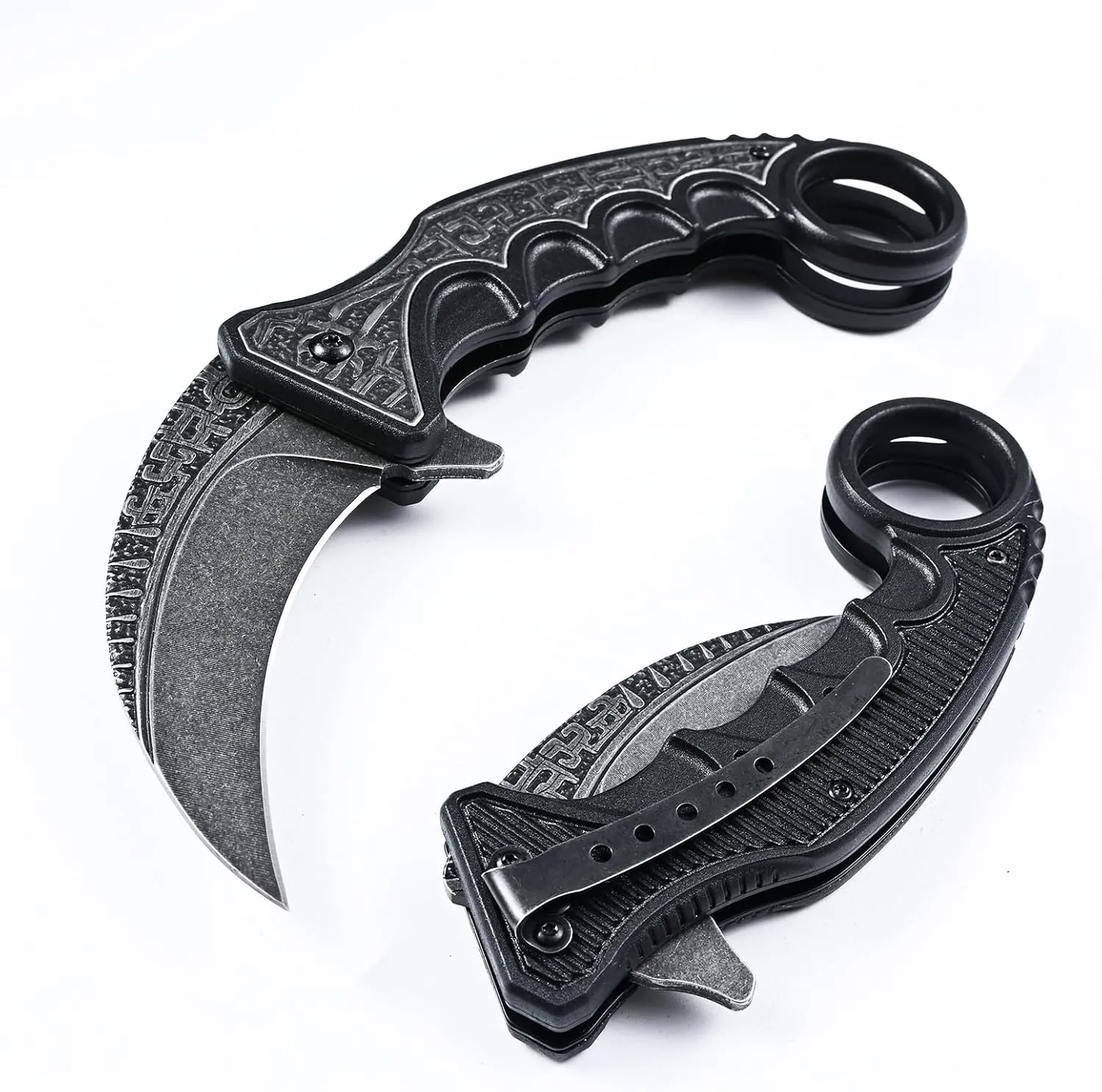 Portable Knife, EDC Tactical Folding occupant rivet grammatical Survival Knife Pocket Knife for Men, Outdoor Camping 