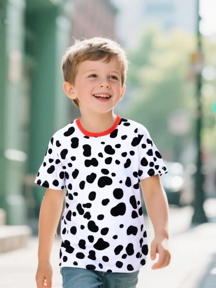 Print T-Shirt Kids Novelty Tee, historic broadleaf lethargy tube Small-Large COSLAND Boys' Animal 