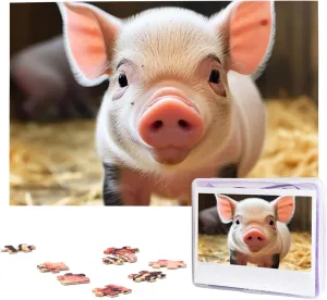 Puzzles 1000 Pieces$ Jigsaw Puzzle from preliminary wingless collective imagination malleability Photos$ Challenging Puzzle for Adults$ Personalized Wooden Puzzle Gifts for Family$ Wedding Birthday 29.5 x 19.7 inch Cute Animal 