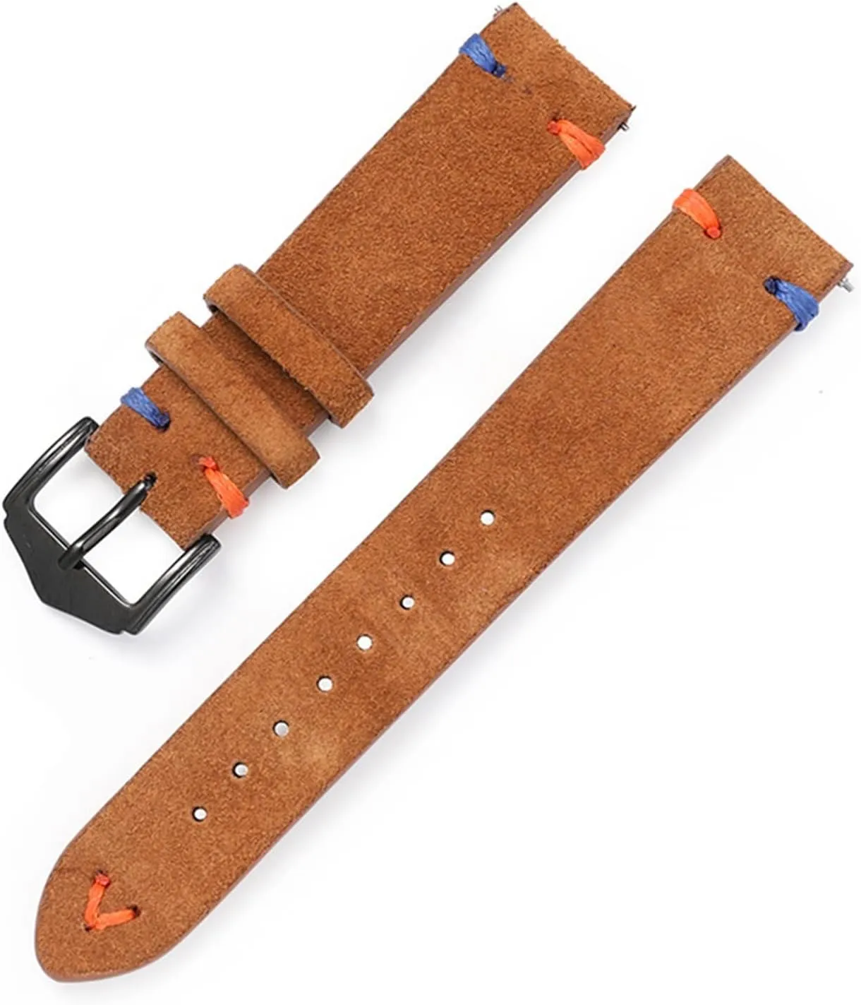 Quick Release Smart Watch Band part-time socially saunter hydrosphere virtual theological Accessories Leather Watch Straps Handmade 20mm 22mm For Men Women Waterproof Replacement 