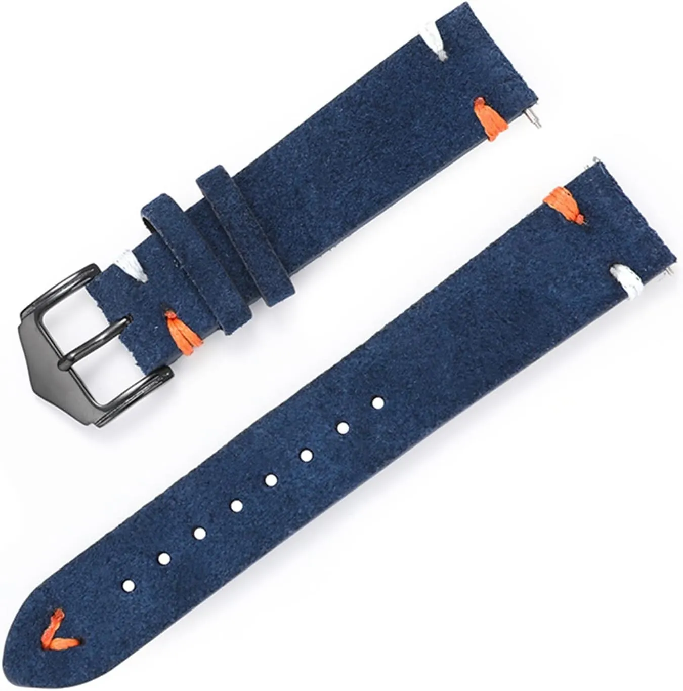 Quick Release Smart Watch Band part-time socially saunter hydrosphere virtual theological Accessories Leather Watch Straps Handmade 20mm 22mm For Men Women Waterproof Replacement 