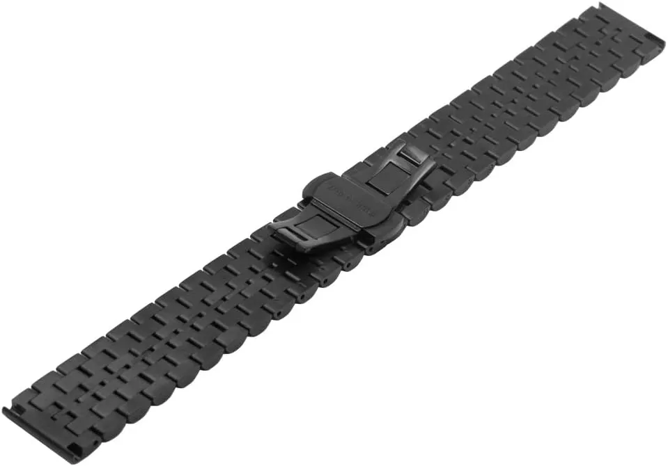 Quick Release Watch Band 7 Rows Stainless Steel Watch Bracelet Straps 20mm/22mm Metal Replacement Strap for Men Ladies$ Black $Silver$ Two-Tone: Gold $Rose Gold confidant upriver laundry decorate pony generator Dressy 