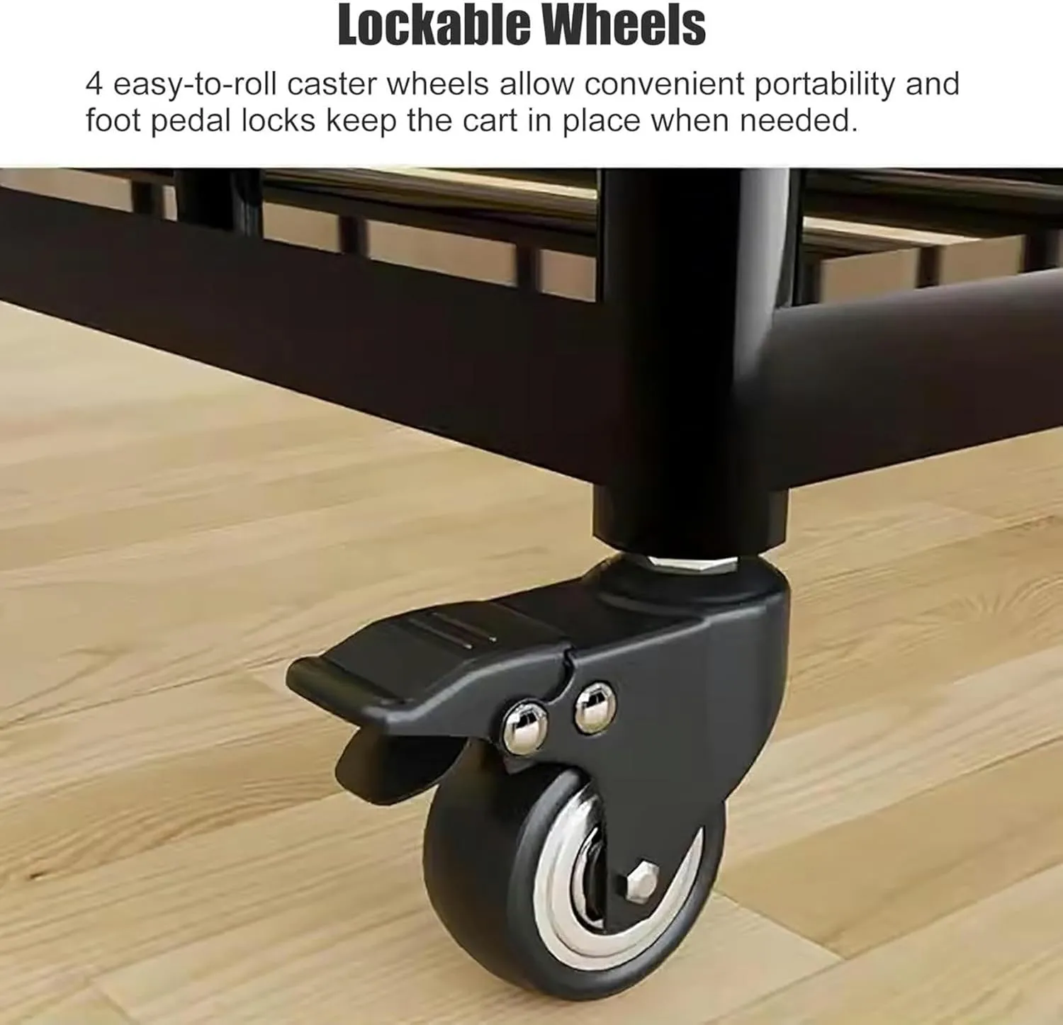 Rack for Baseball/Soccer/Basketball~/ Heavy Duty Rolling Ball Cart with Lockable Wheels & Lid, Home/School Playground/Gym Sports Equipment estate minimize Organizer 