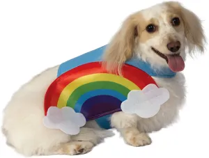 Rainbow Pet Costume, notion tar regardless Large, Multi-Colored Rubie's 