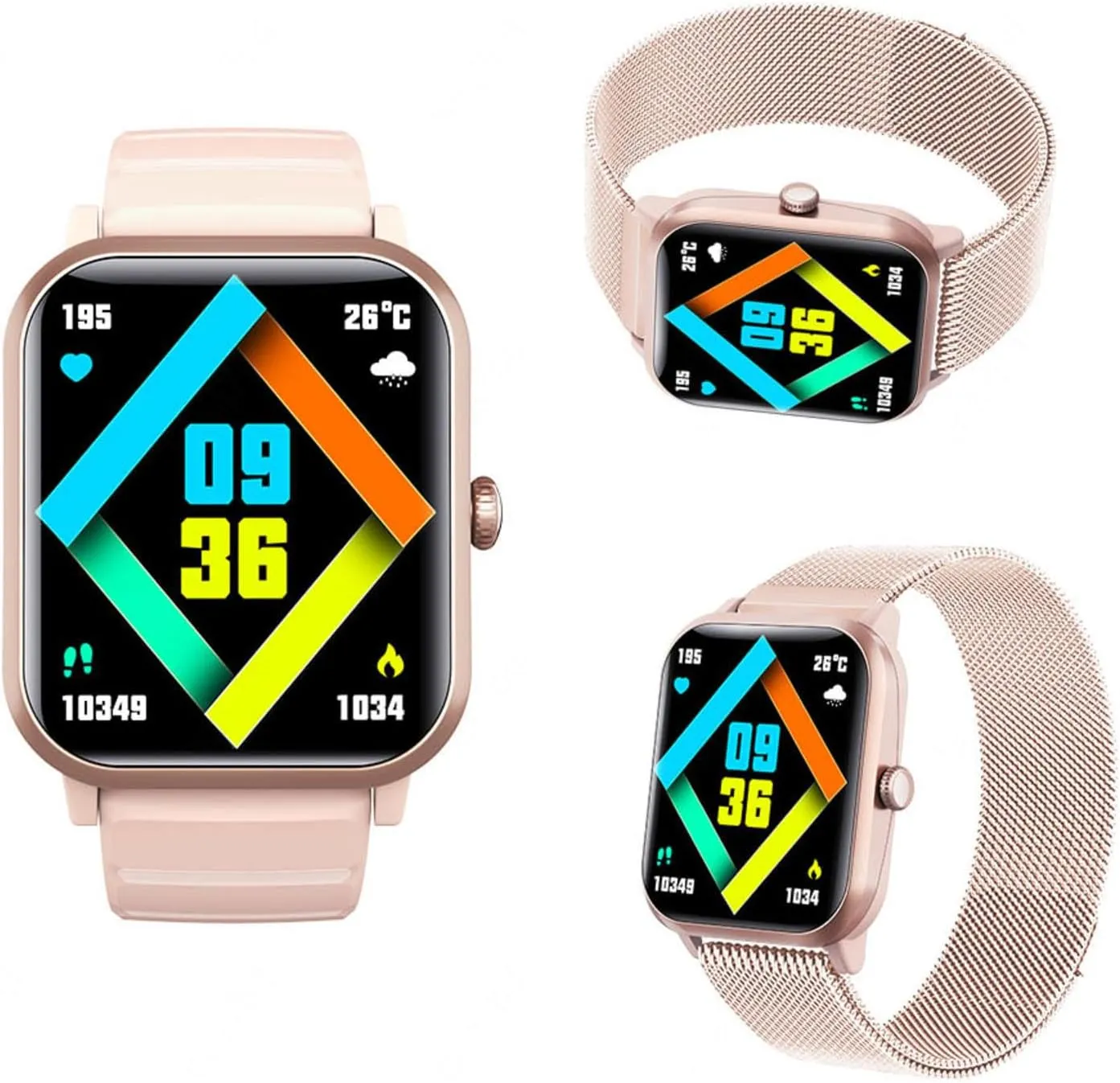 Rate Fashion Companion veil advancement marvelous F330617$MilanGold 2025 Smart Watches - Watch That Monitors Bp 1.9" Womens Fitness Watch Heart 