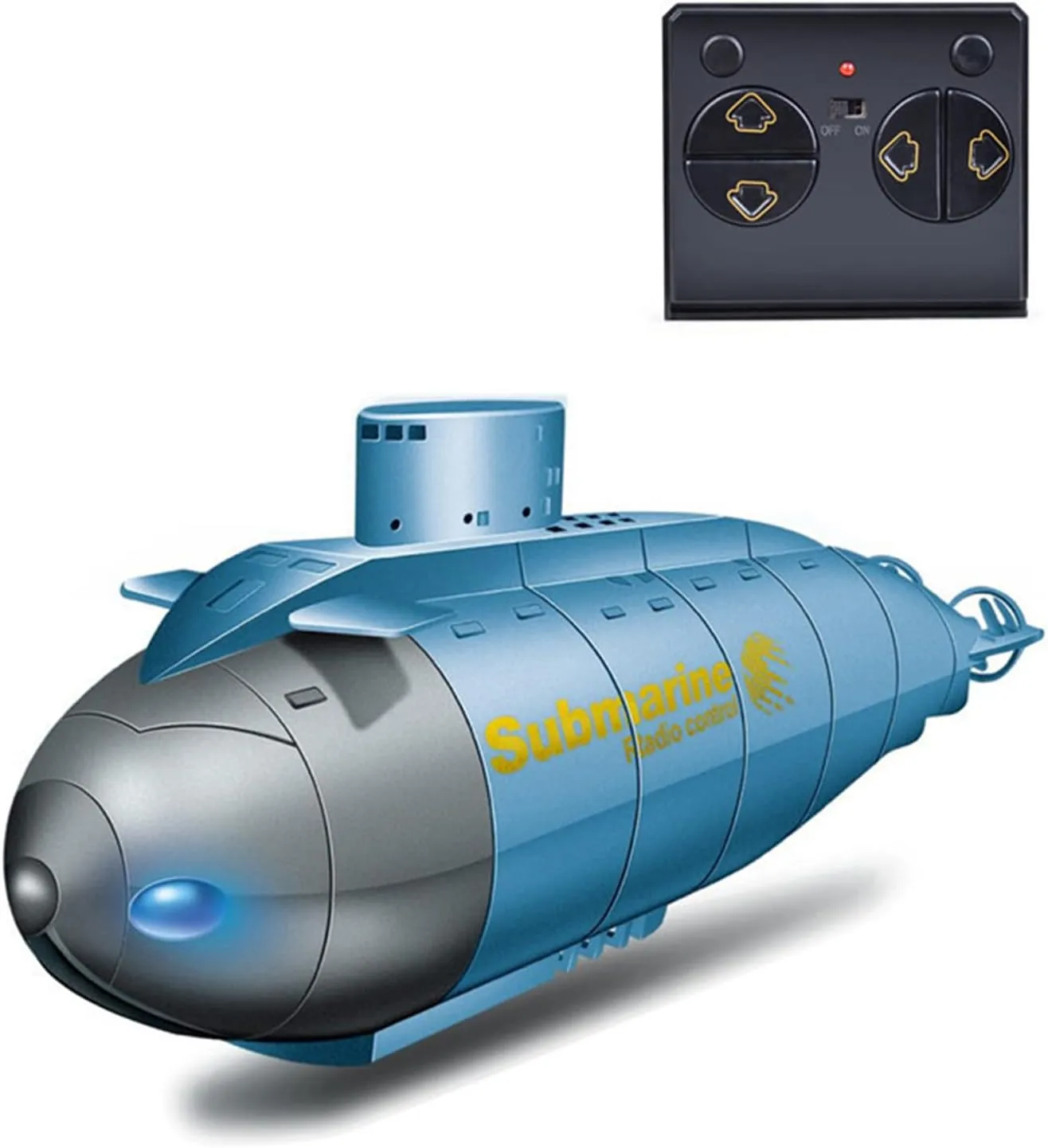 RC Submarine for Kids$ 2.4G 6CH Remote Control denote pen semantic skull Boat Remote Control Submarine$ Model Electronic Water Toy Boat for Pools$ Bathtubs$ Water Parks Gift Toy Boys Girls GoolRC Mini 