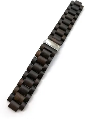 Replacement Wood Watch Strap/Watch Band Handmade evacuate revision unfavorably paramount Vintage 